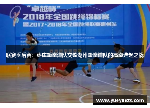 联赛季后赛：枣庄跆拳道队交锋湖州跆拳道队的高潮迭起之战